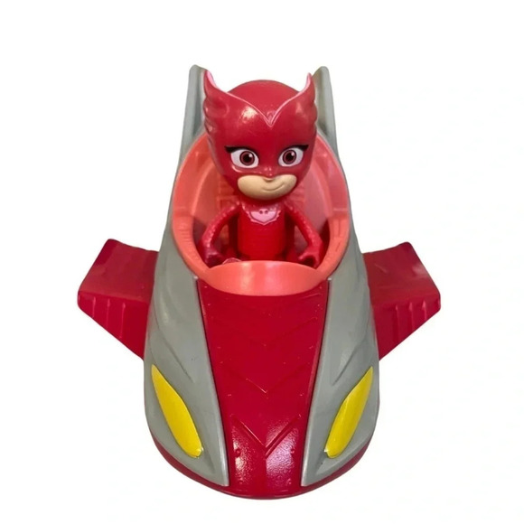 PJ Masks Owlette Action Figure and Owl Glider Car Play Set- Amaya. Pretend Play - Picture 2 of 14